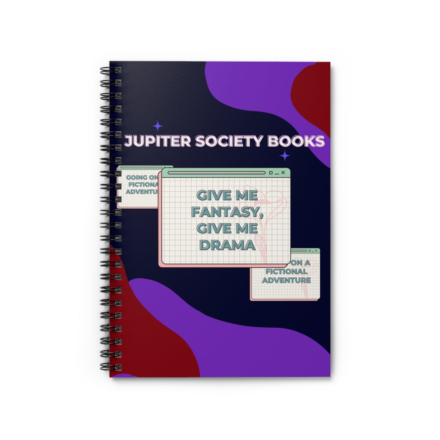 Give Me Fantasy Spiral Notebook